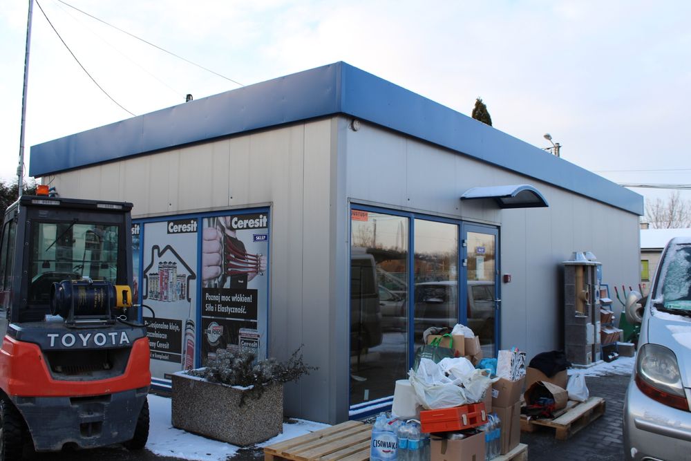 SPRZEDAM Halę 6x12 płyta warstwowa  kontener pawilon