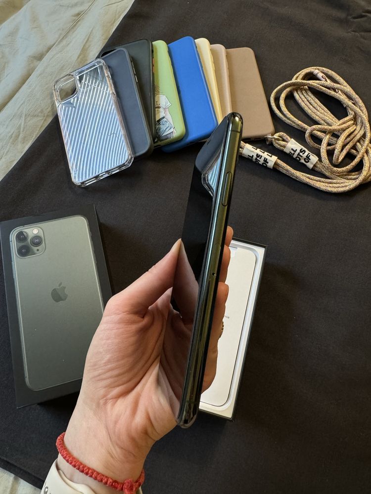 iPhone 11 Pro Max, Midnight green, 256 GB ідеальний стан