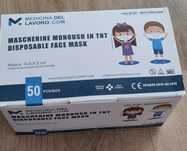 Maseczki ochronne dla dzieci 3warstwowe 50szt