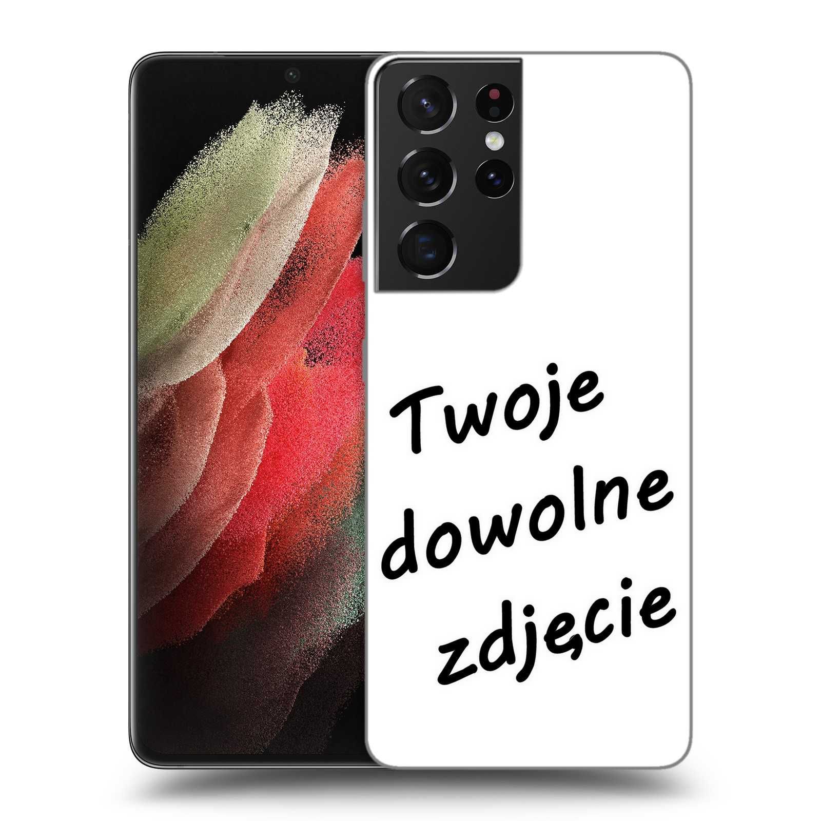 Samsung Galaxy S21 Ultra PERSONALIZOWANE etui case na telefon Zdjęcie