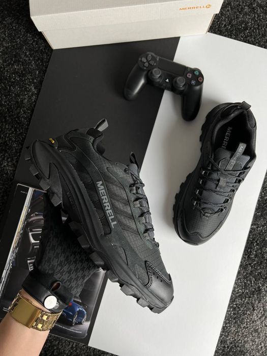 Чоловічі кросівки Merrell Moab Speed 2 GTX Dark Grey мерел