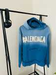 hoodie Balenciaga Blue roz.S-XXL