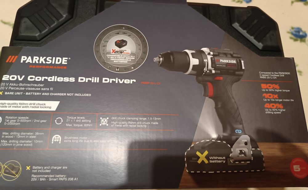Parkside Performance PABSP 20 Li C4