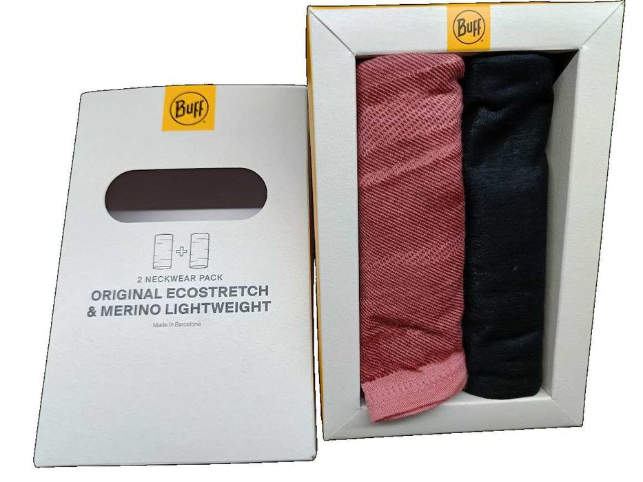 NOWY Komin BUFF 2-pak Original Ecostretch & Merino Lightweight DLA PAR