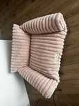 Różowa sofa pufa legowisko dla psa kota s nowa z metką