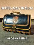 skórzany kuferek włoskiej firmy La Bella