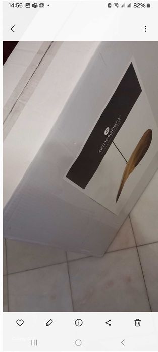 Candeeiro de teto em Latão