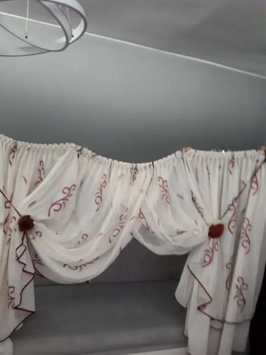 Piękna porządna firanka