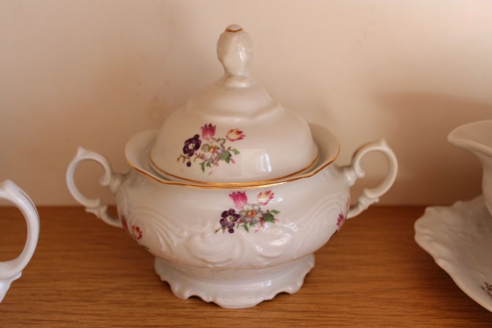 Serwis kawowy porcelana Wałbrzych