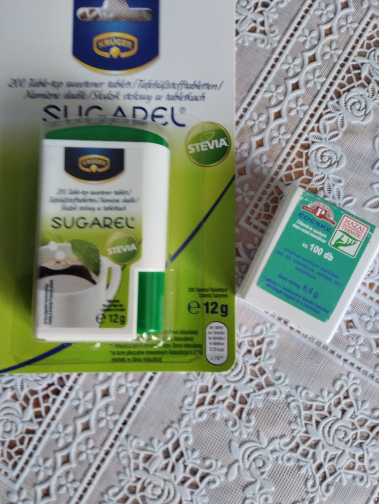 Słodzik Sugarel stevia Kruger
