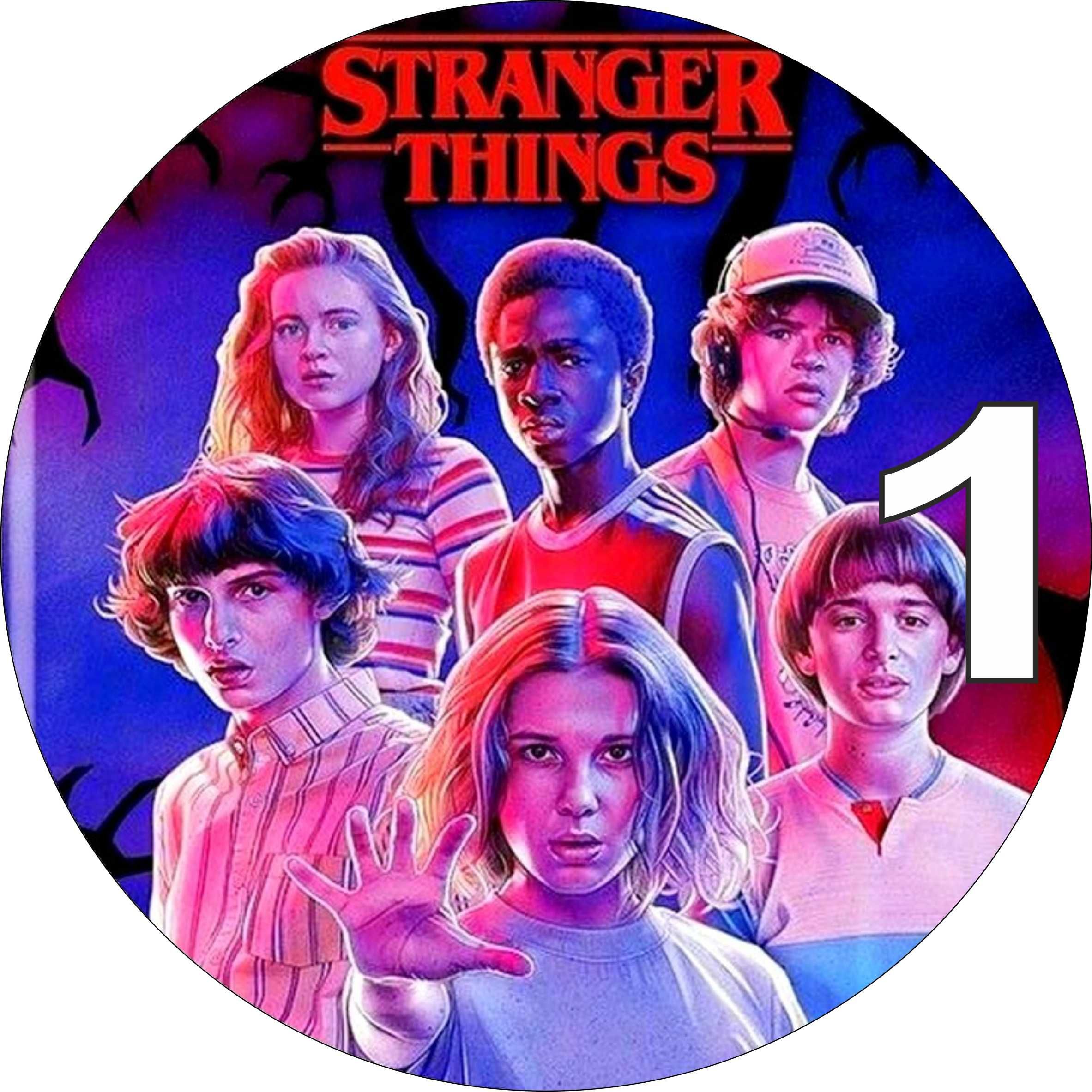 Pan Opłatek na tort - STRANGER THINGS