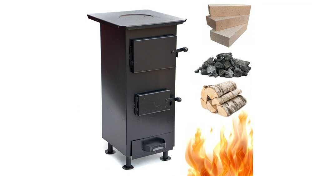 Piec koza kominek MAX szamotowy stal na węgiel drewno fajerka ruszt !