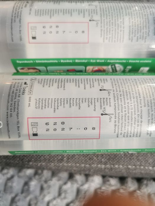 Płukanka do oczu CEDERROTH eye wash