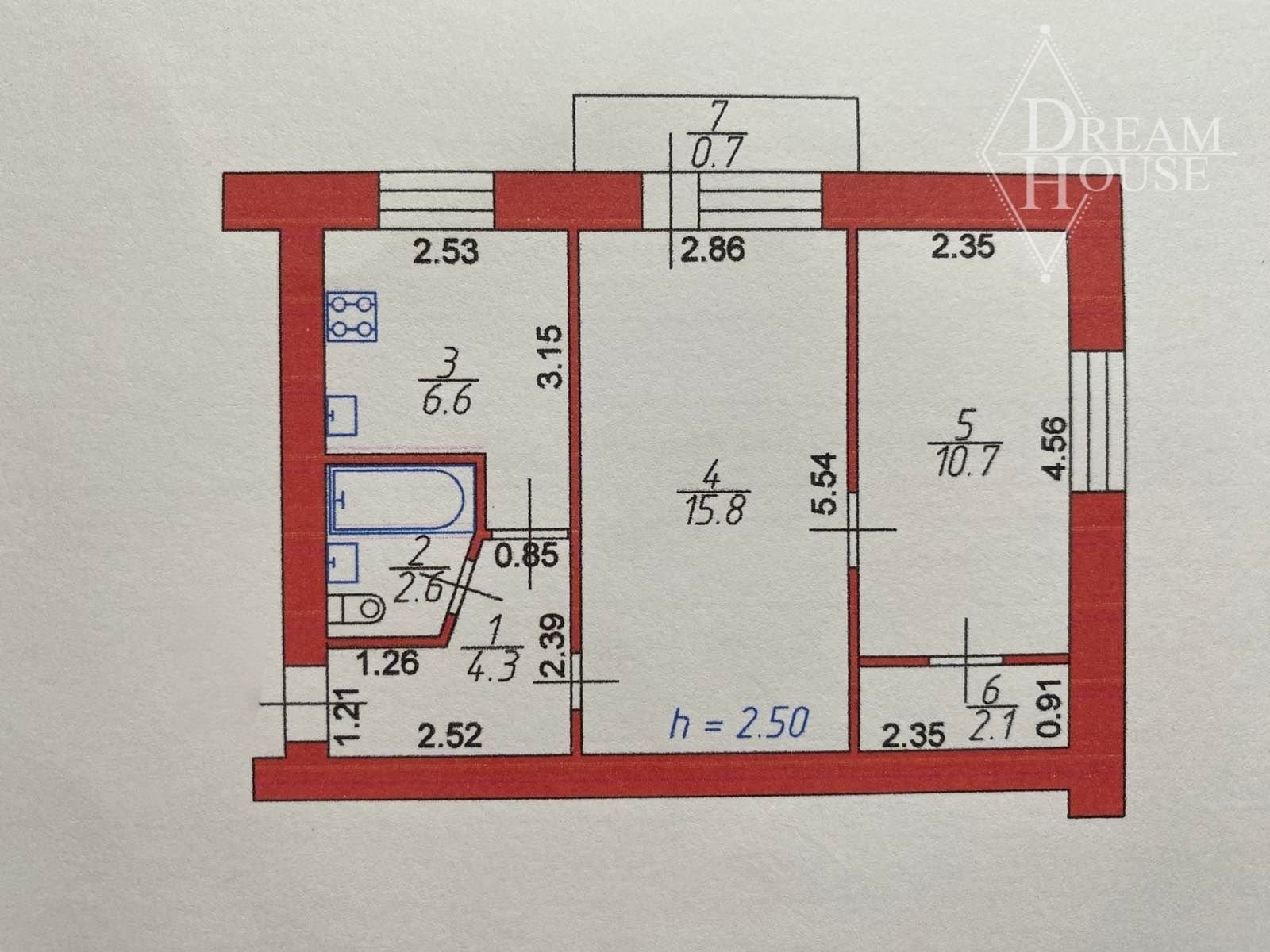 Продаж 2-кім.кв. на м-ні Шахтарський