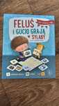 Gra edukacyjna feluś i gucio grają w sylaby , nauka czytania