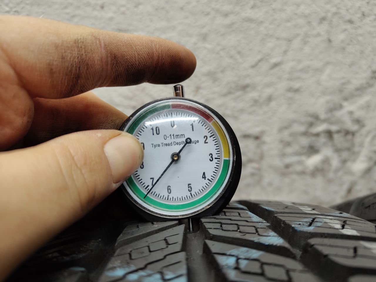 175/55R15 Opony Zimowe Semperit 6,8mm PARA OPON