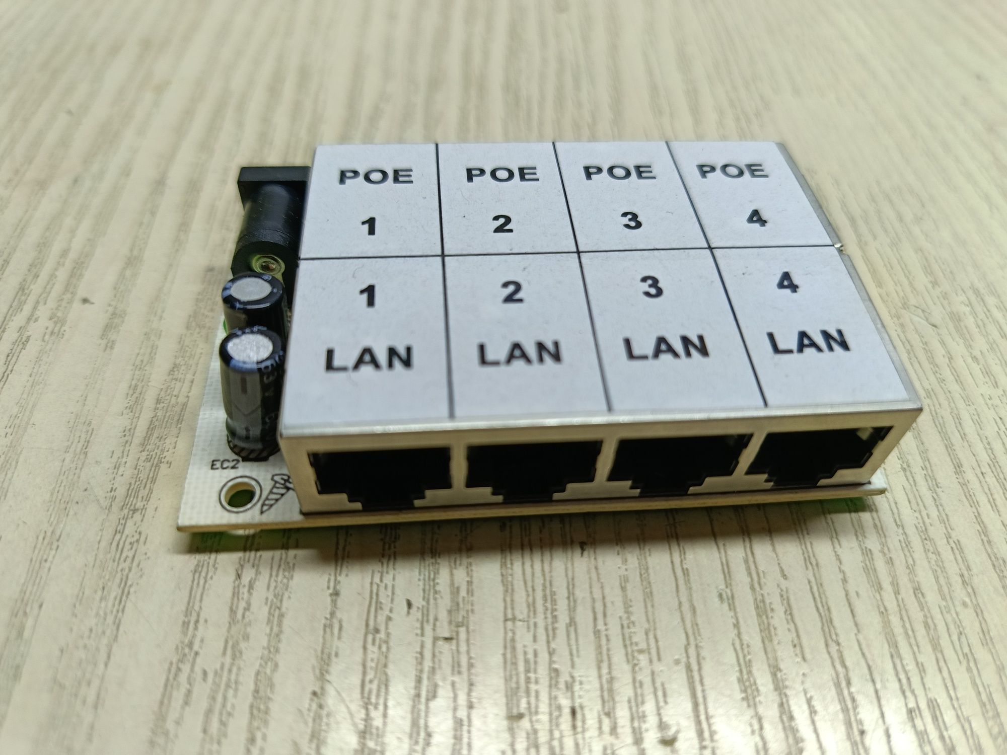 ExtraLink PoE Injector 4 LAN Инжектор POE для IP камер