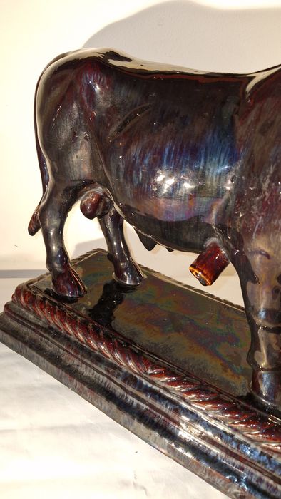 Touro de Manuel Mafra das Faiança das Caldas