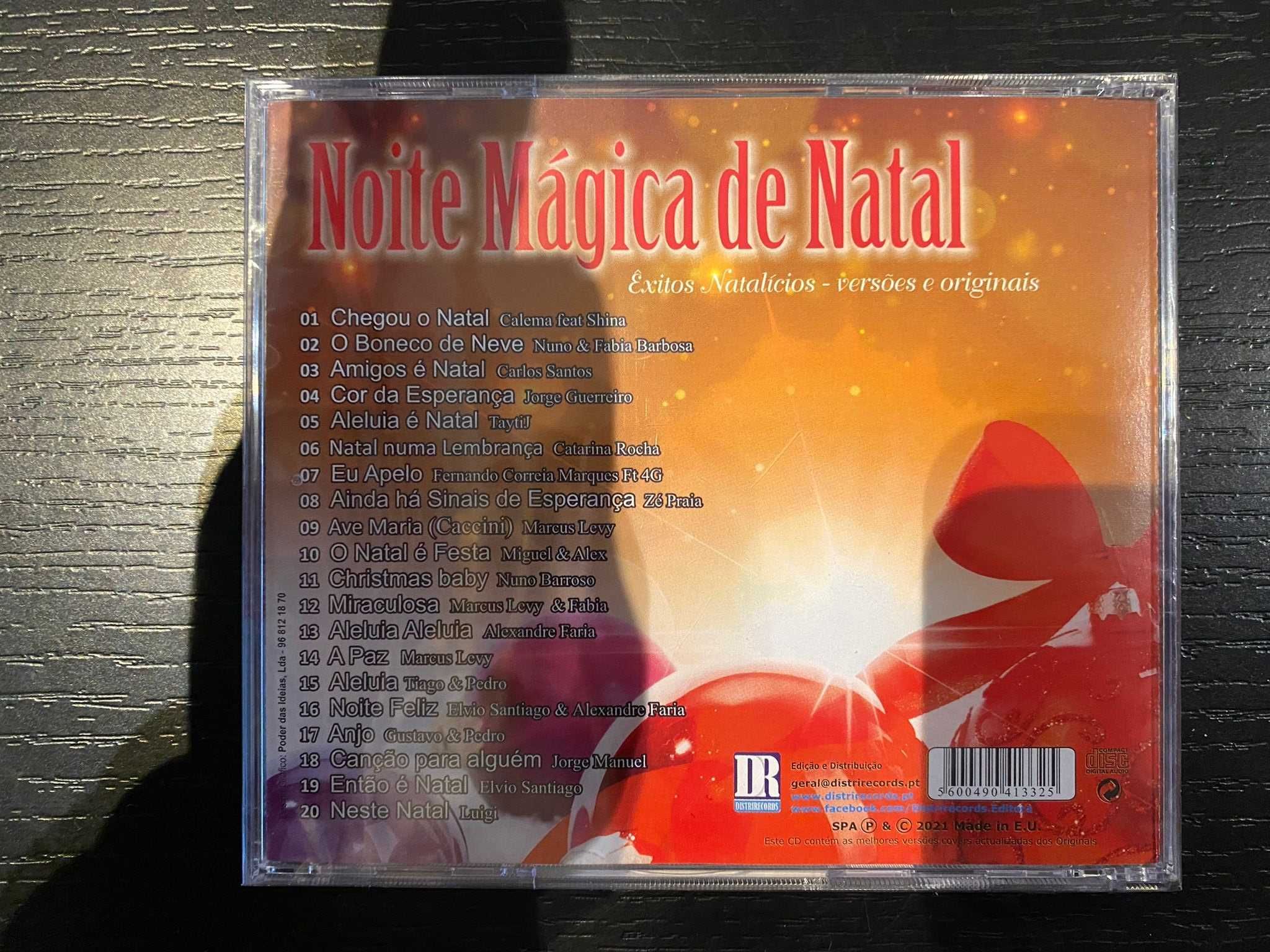 CD's de Natal como Novos