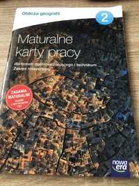 Maturalne karty pracy 2 Oblicza Geografii