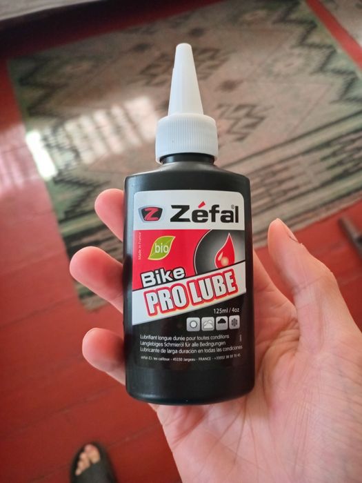 Мастило для цепа велосипеда