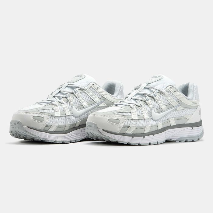 Кросівки Nike P-6000 White-Grey premium