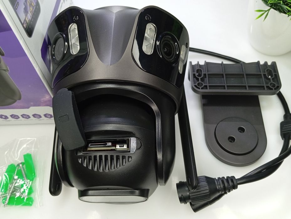 ‼️IP WIFI Камера відеоспостереження Besder XM88 12МП ТРИ об'єктива‼️