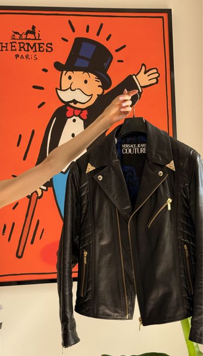 Versace Jeans Couture Capospalla Ramoneska 50 Faktura Vitkac