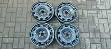 FELGI STALOWE 5x100 6Jx15 CALI ET38 VW GOLF IV BORA SEAT LEON SKODA OCTAVIA AUDI A38L KOMPLET 4 SZTUKI