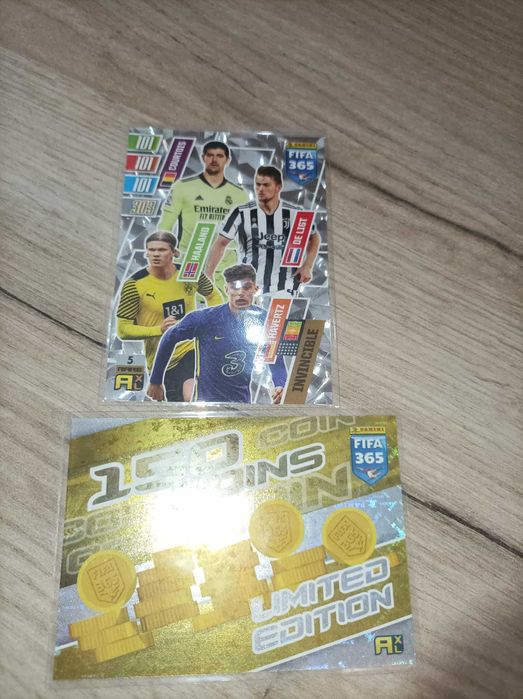 Panini FIFA 2022. Adrenalyn - Rzadkie Specjalne, Limitki i Online Card