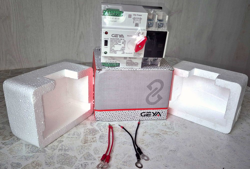 АВР. Автоматичний перемикач GEYA.