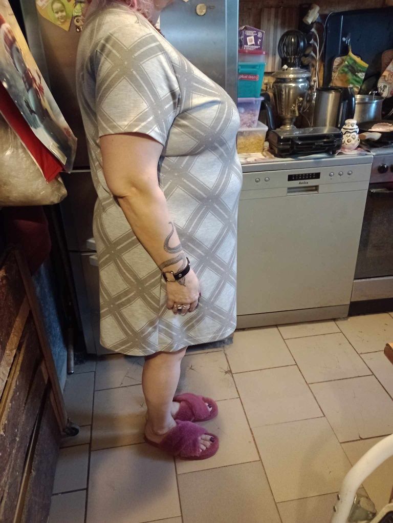 Sukienka w kratę