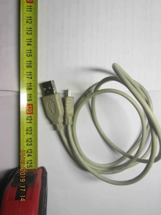Кабель USB-miniUSB (Тип B) 120 см.