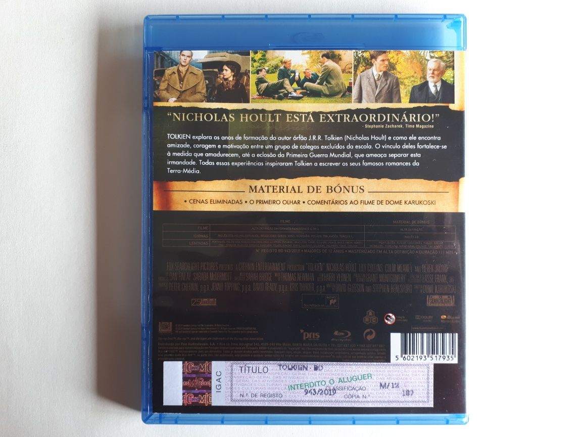 Blu-ray  Tolkien
