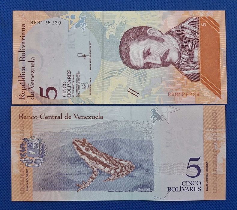 Venezuela - 5 bolivares 2018 - (UNC)