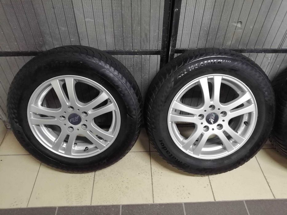 Alufelgi 15 z oponami 195/65r15 5x112 AUDI SKODA VW SEAT KBA47391