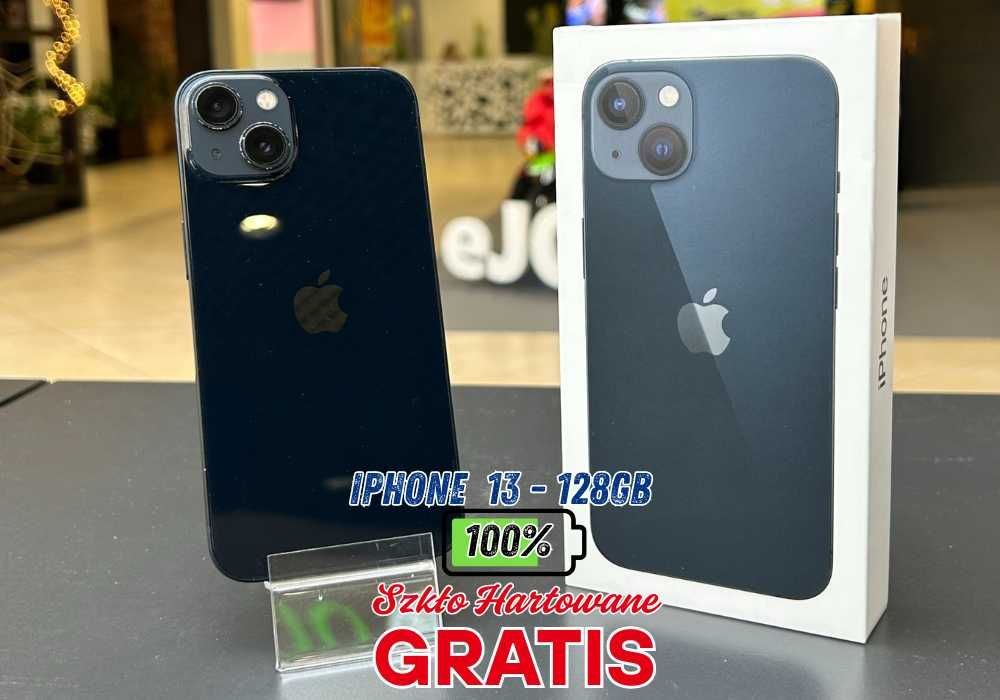 Apple iPhone 13 | 128 GB | Kondycja 100 % | niebieski | szkło GRATIS !