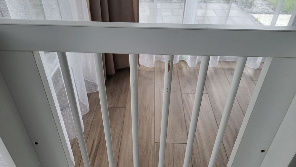 Łóżeczko 120x60 z materacykiem