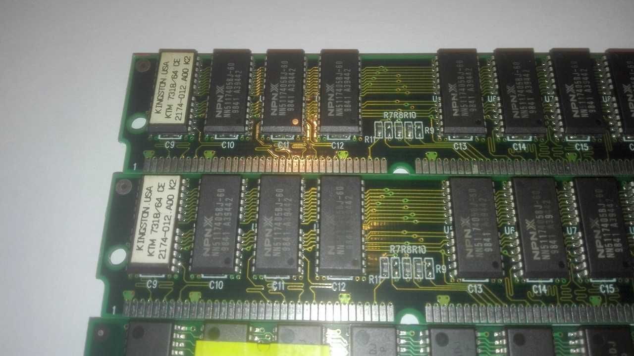 Pamięć RAM EDO SIMM 72 pin 128 MB (4x32) Kingston TI Retro PC