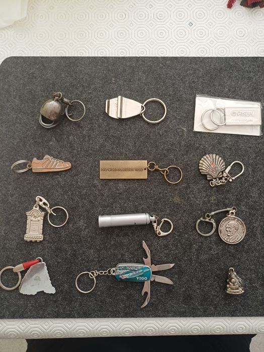 12 porta chaves em metal