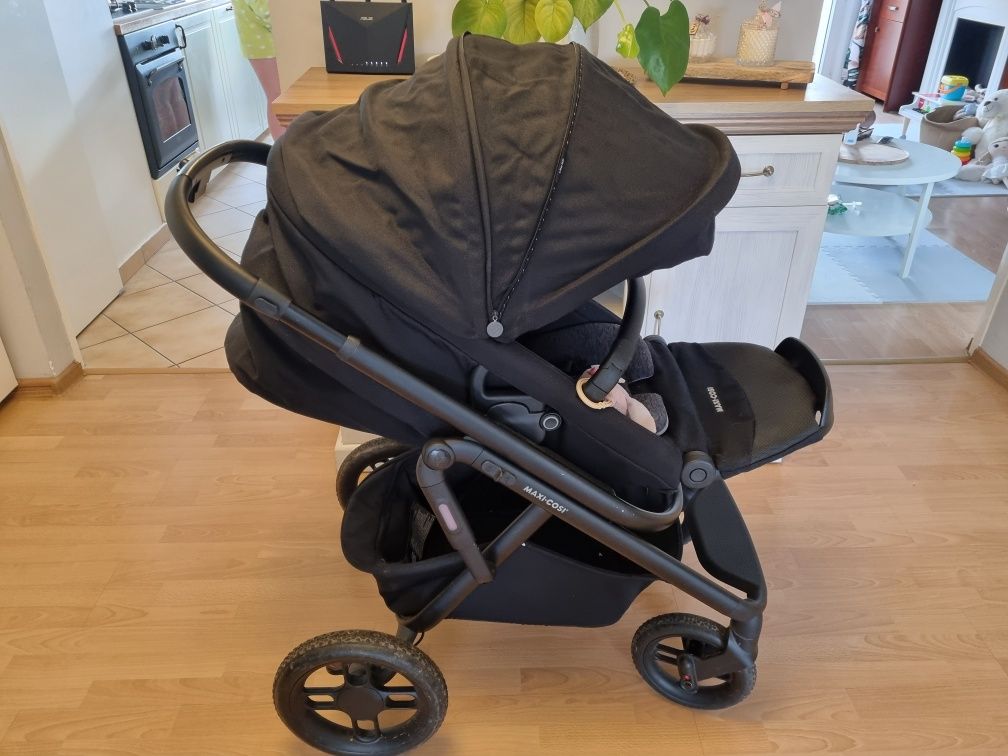 Wózek 2w1 Maxi Cosi Lila Xp + gondola Oria xxl