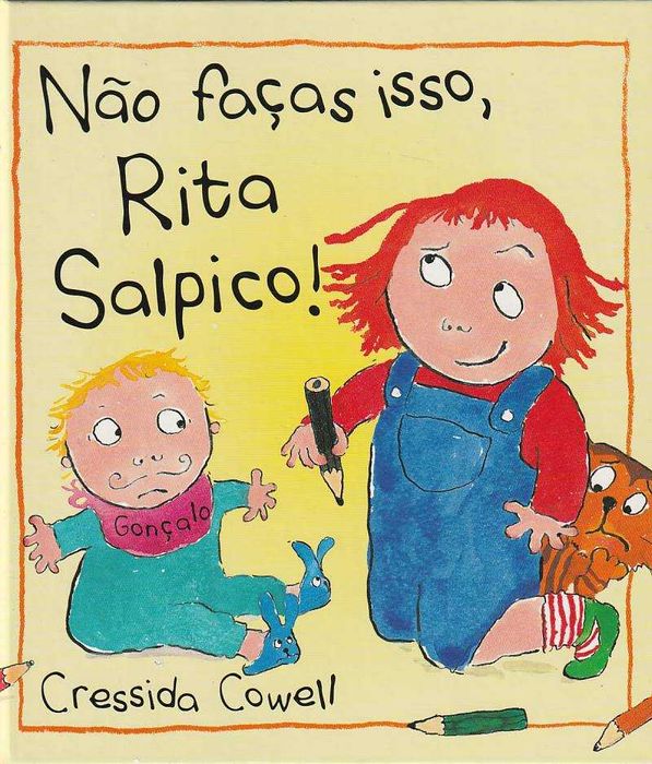Não faças isso, Rita Salpico!-Cressida Cowell-Livros Horizonte
