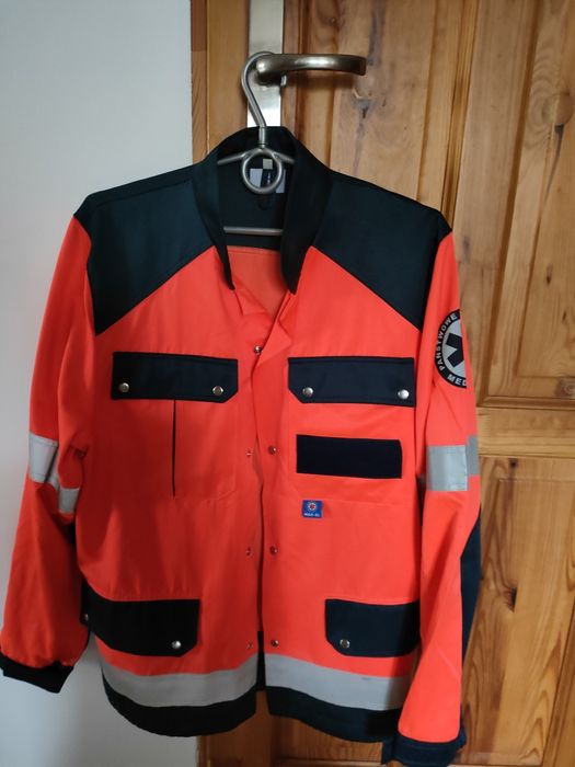 Kurtka lekka ratownictwo medyczne kierownik fluo