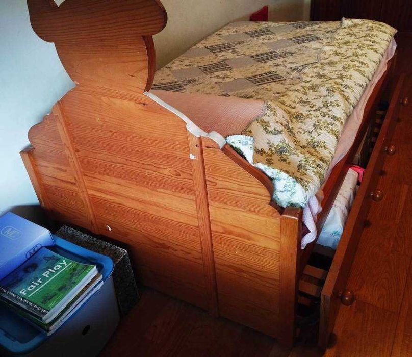 Quarto Criança Dada em Madeira Maciça