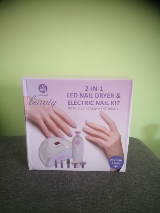 Máquina de secar as unhas LED com limas eléctrica novo