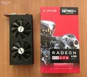 Видеокарта AMD radeon rx 470 8gb