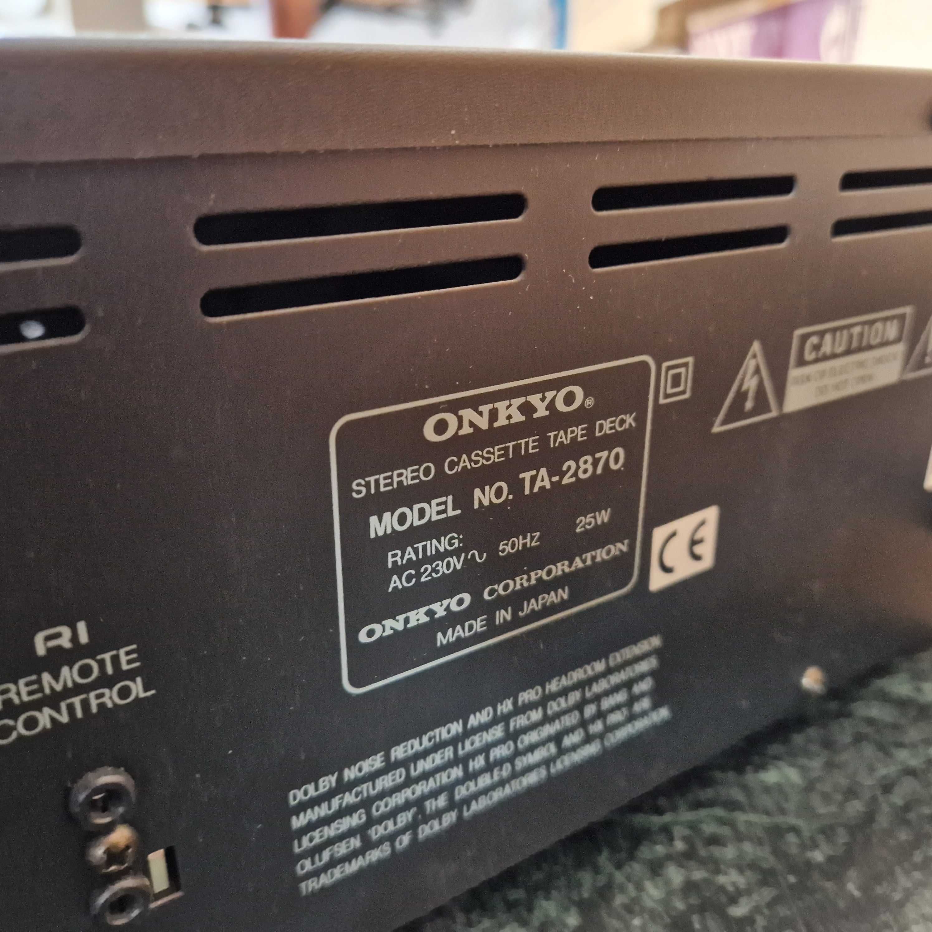 Onkyo TA-2870 Integra Deck Kolekcja