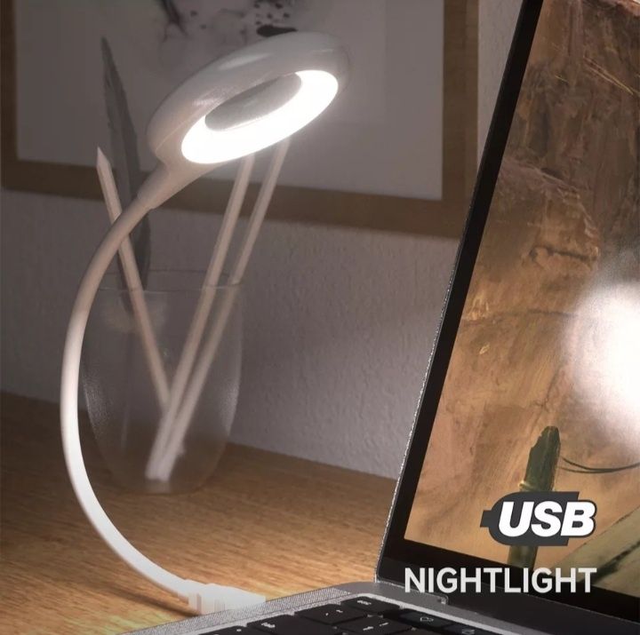 Лед лампа USB біле світло