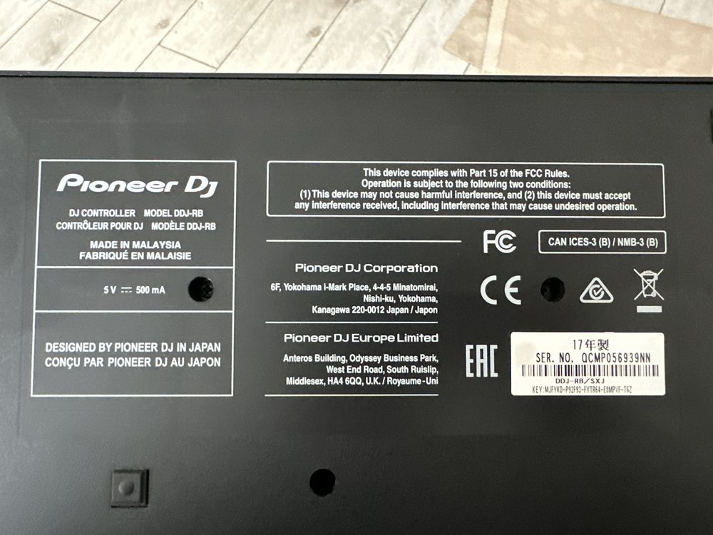 DJ Контроллер Pioneer DDJ-RB (Rekordbox)