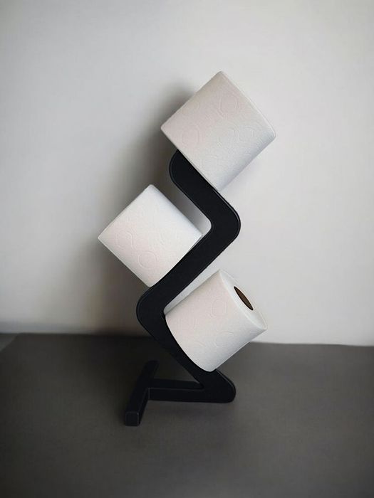 Elegancki Uchwyt na Papier Toaletowy